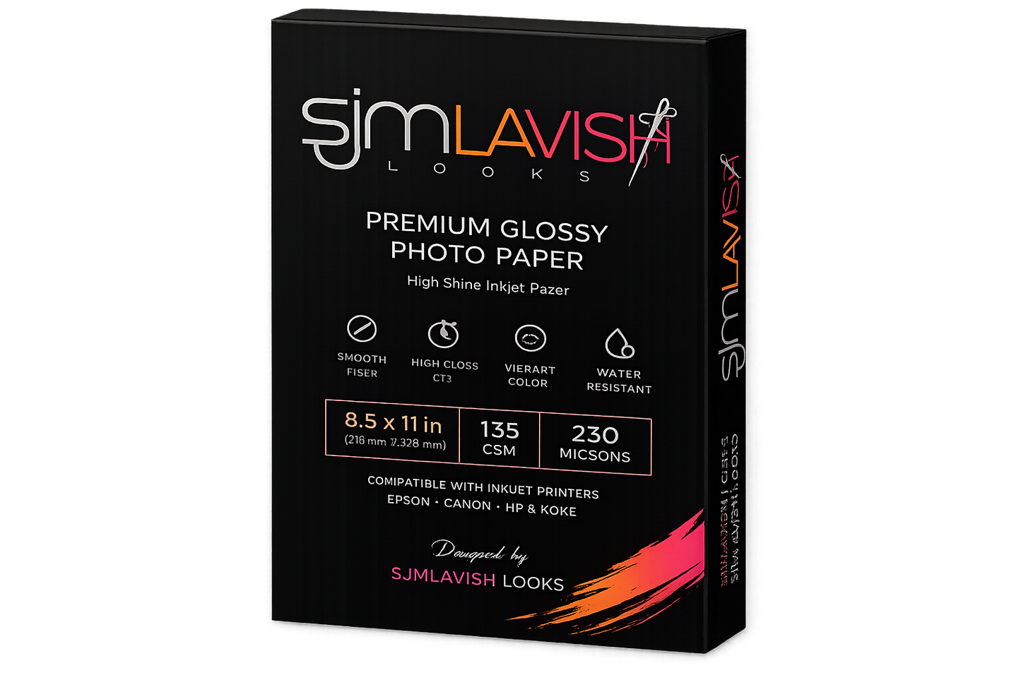 glossy premium paper